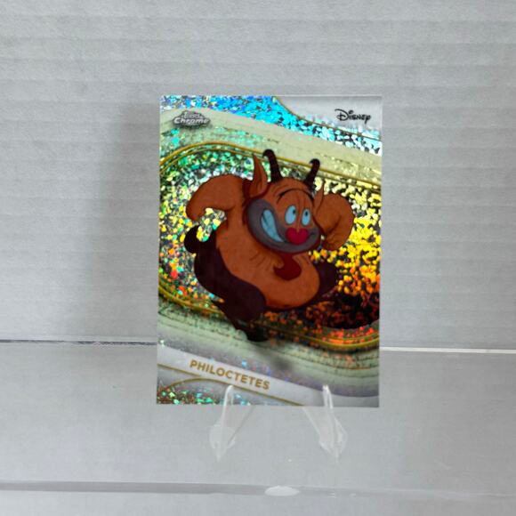 Disney Topps Chrome 2025 Mini Diamond Refractor Philoctetes #46 Hercules - Picture 1 of 4